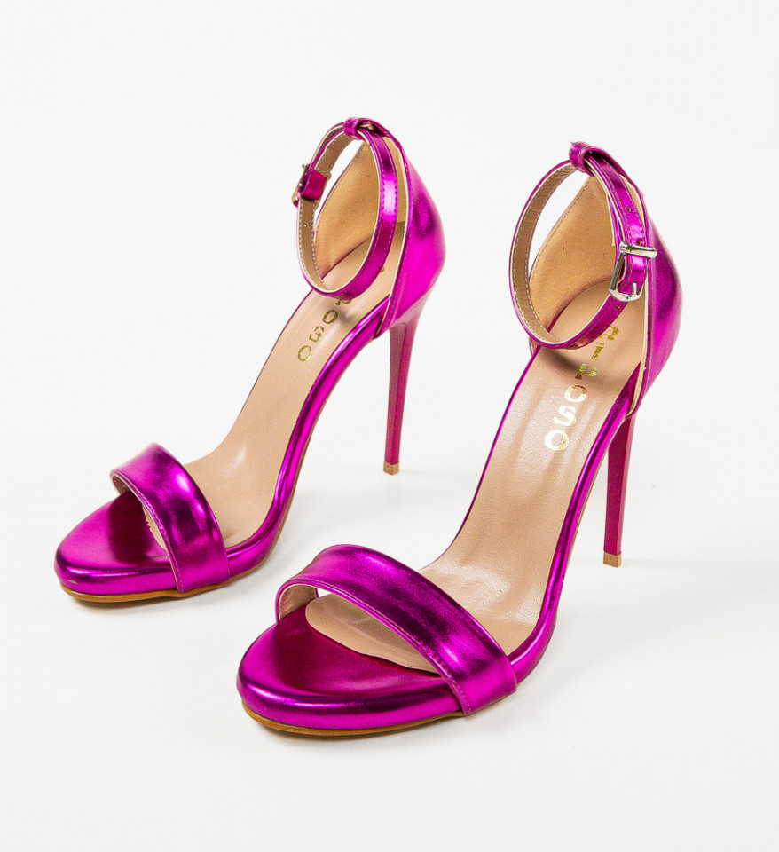 Sandale dama Gyffry Fuchsia - Img 3