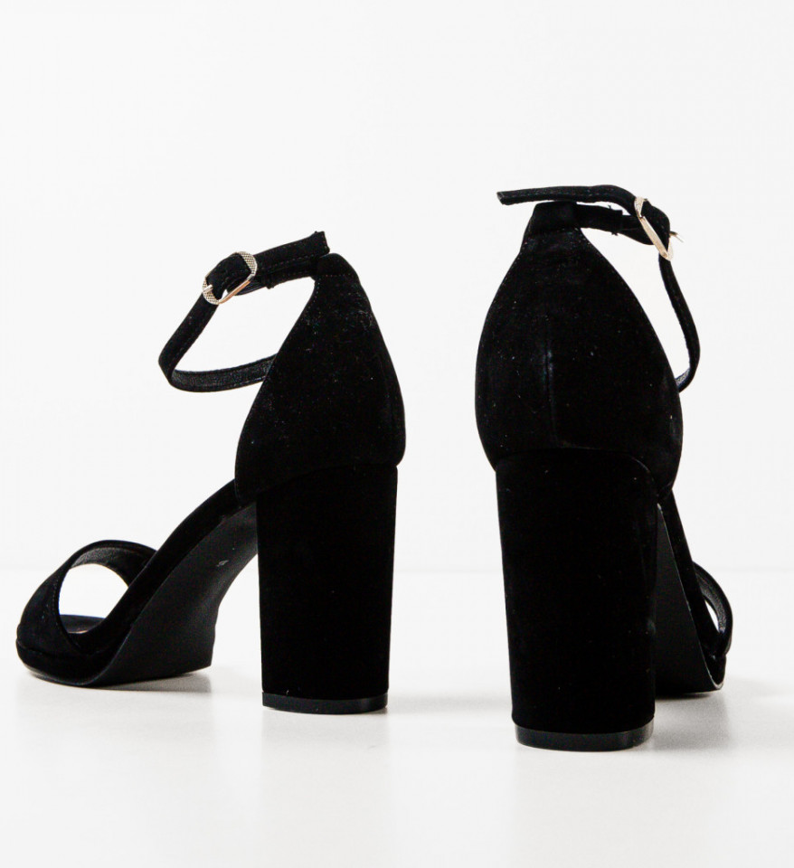 Sandale dama Hassan Negre 2 - Img 12