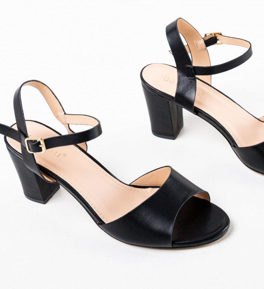 Sandale dama Parfume Negre - Img 2