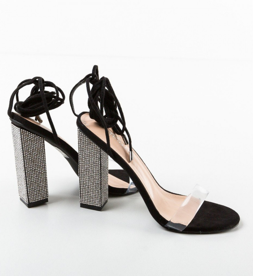 Sandale dama Starta Negre - Img 3