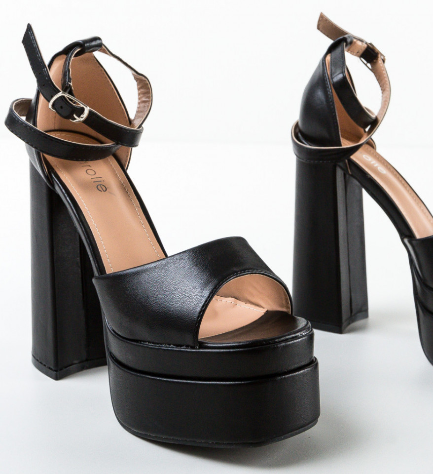 Sandale dama Tidis Negre - Img 2