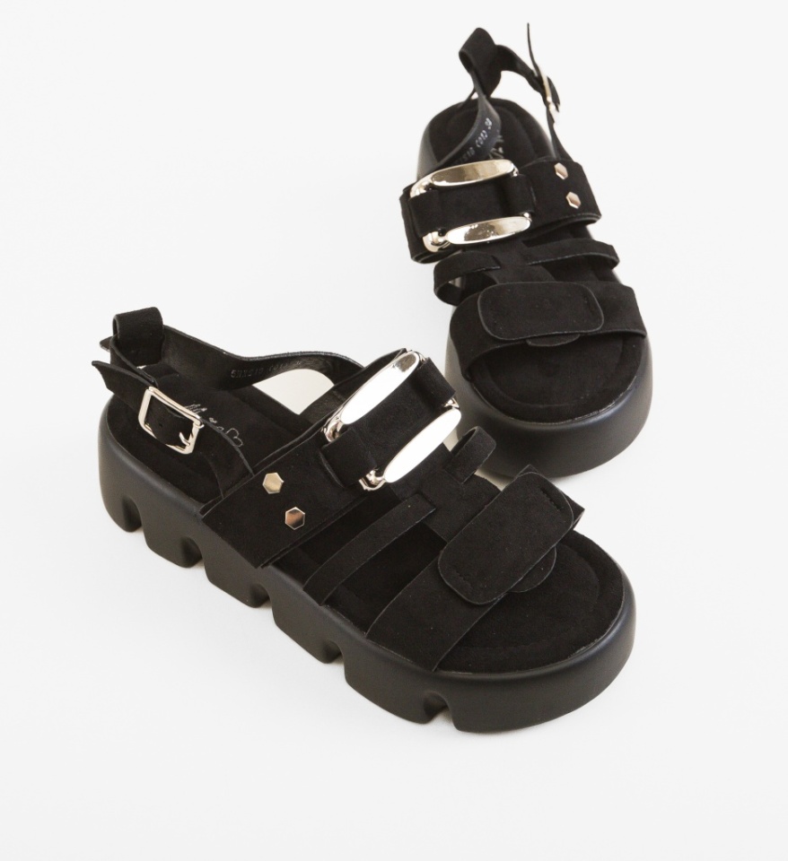 Sandale dama Voynelya Negre - Img 2