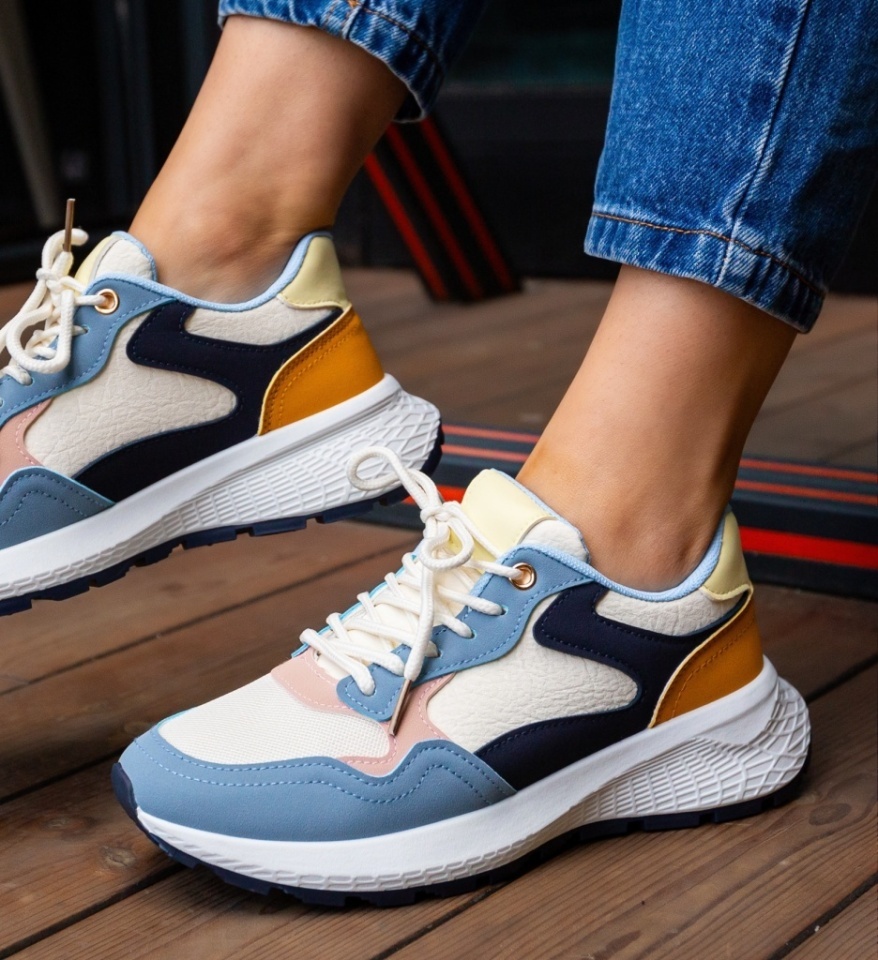 Sneakers dama Alina Albastri - Img 6