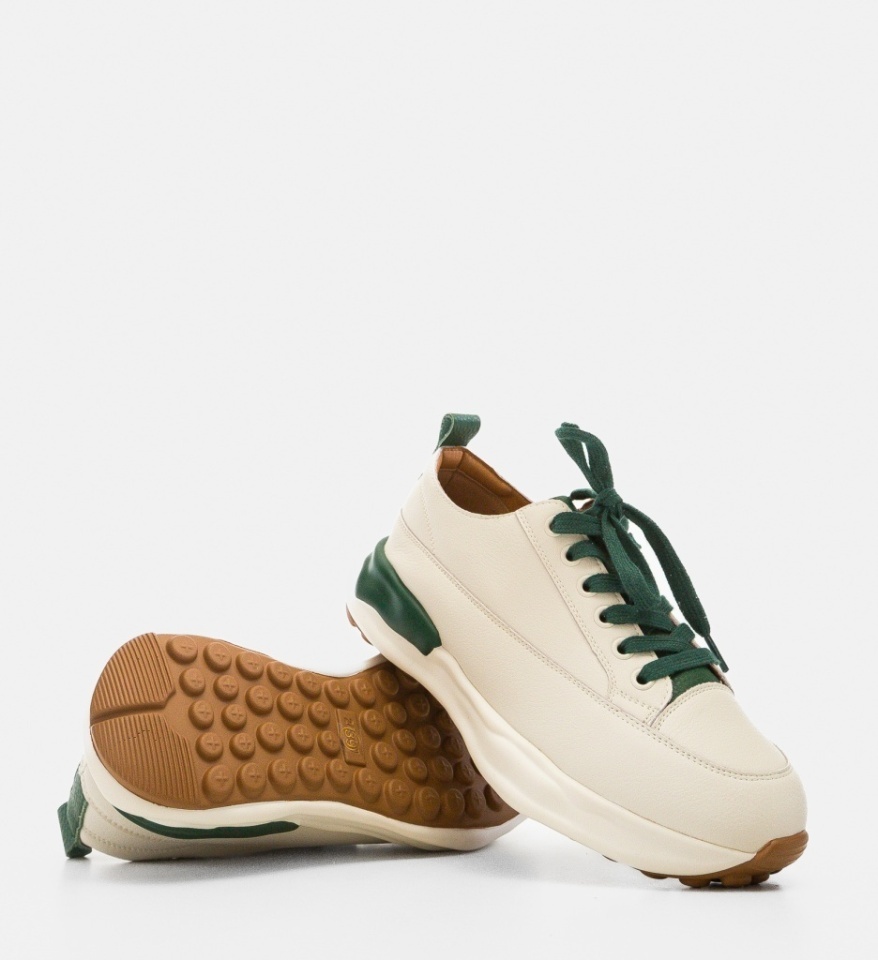 Sneakers dama Bailey Bej 3 - Img 2