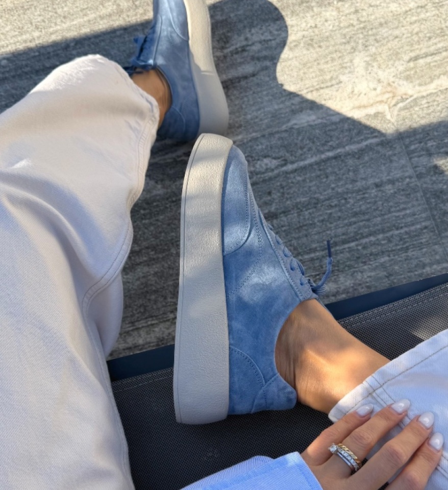 Sneakers dama Brittni Albastri - Img 3