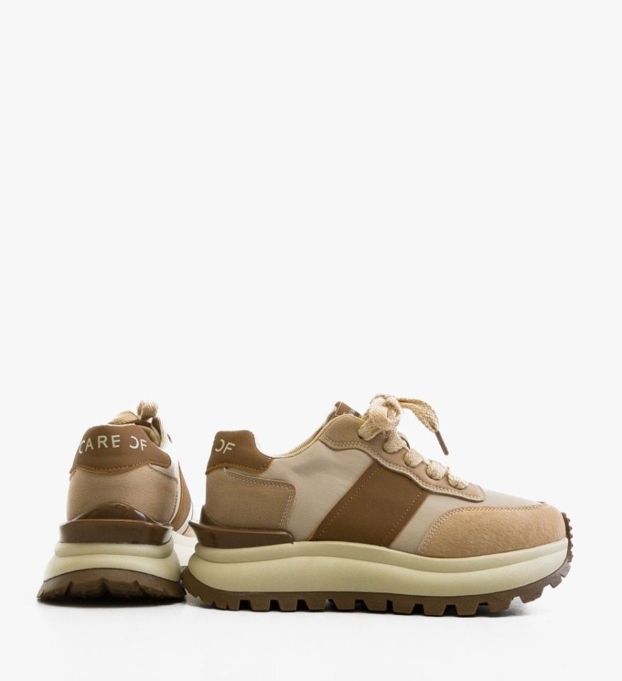 Sneakers dama Carof Khaki - Img 3