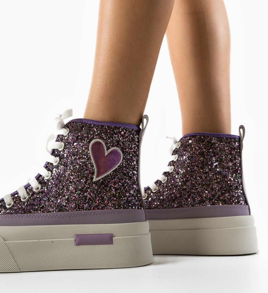 Sneakers dama Cuore Mov - Img 6