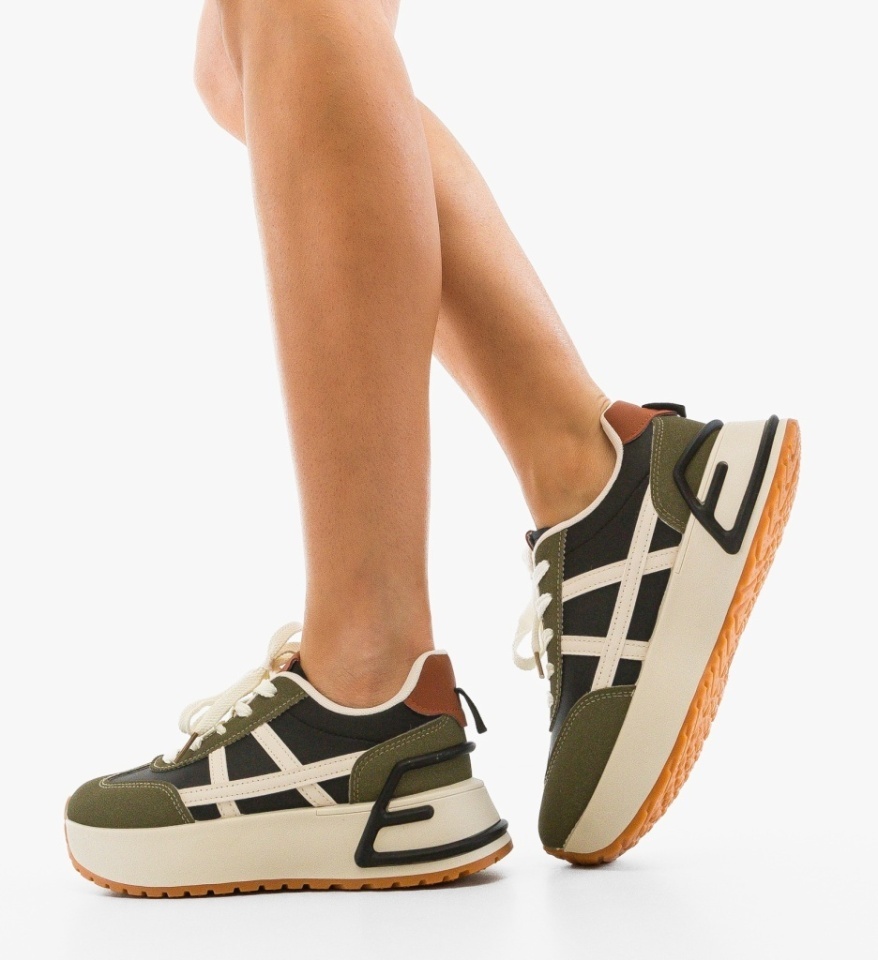 Sneakers dama Dasyer Verde - Img 2