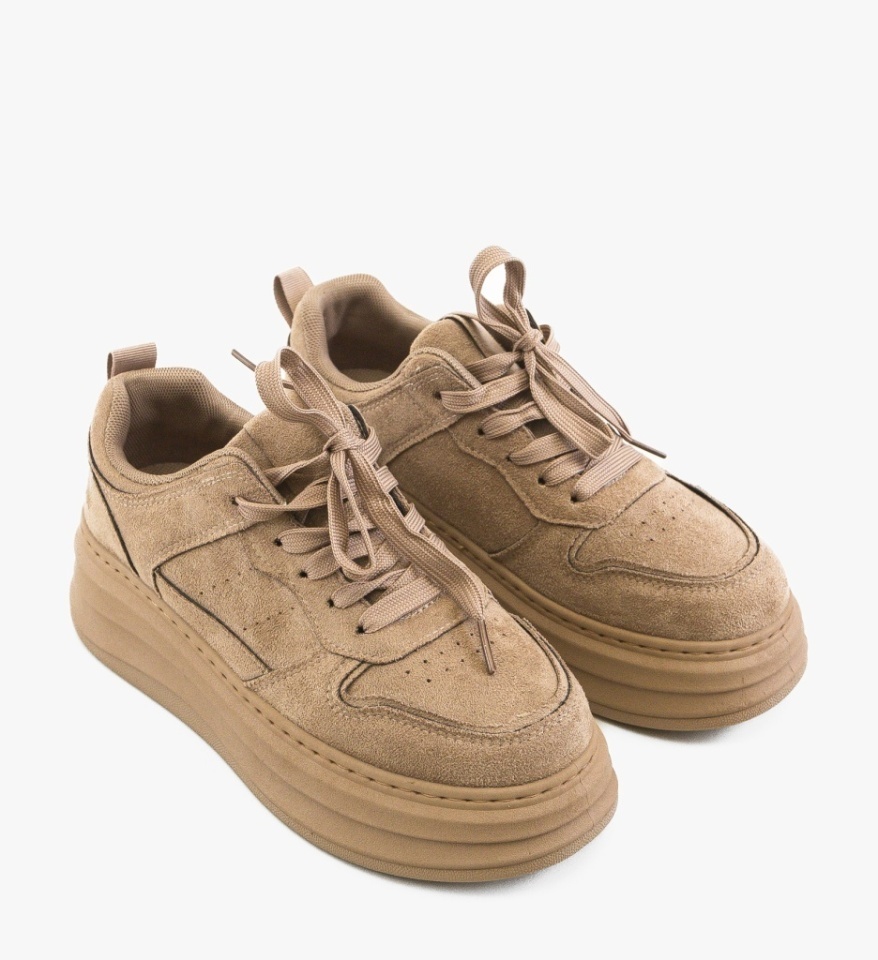 Sneakers dama Difoni Khaki - Img 3