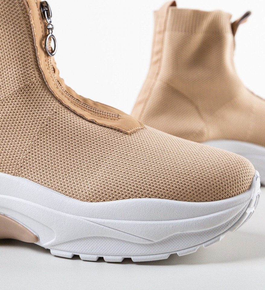 Sneakers dama Eshan Khaki - Img 2