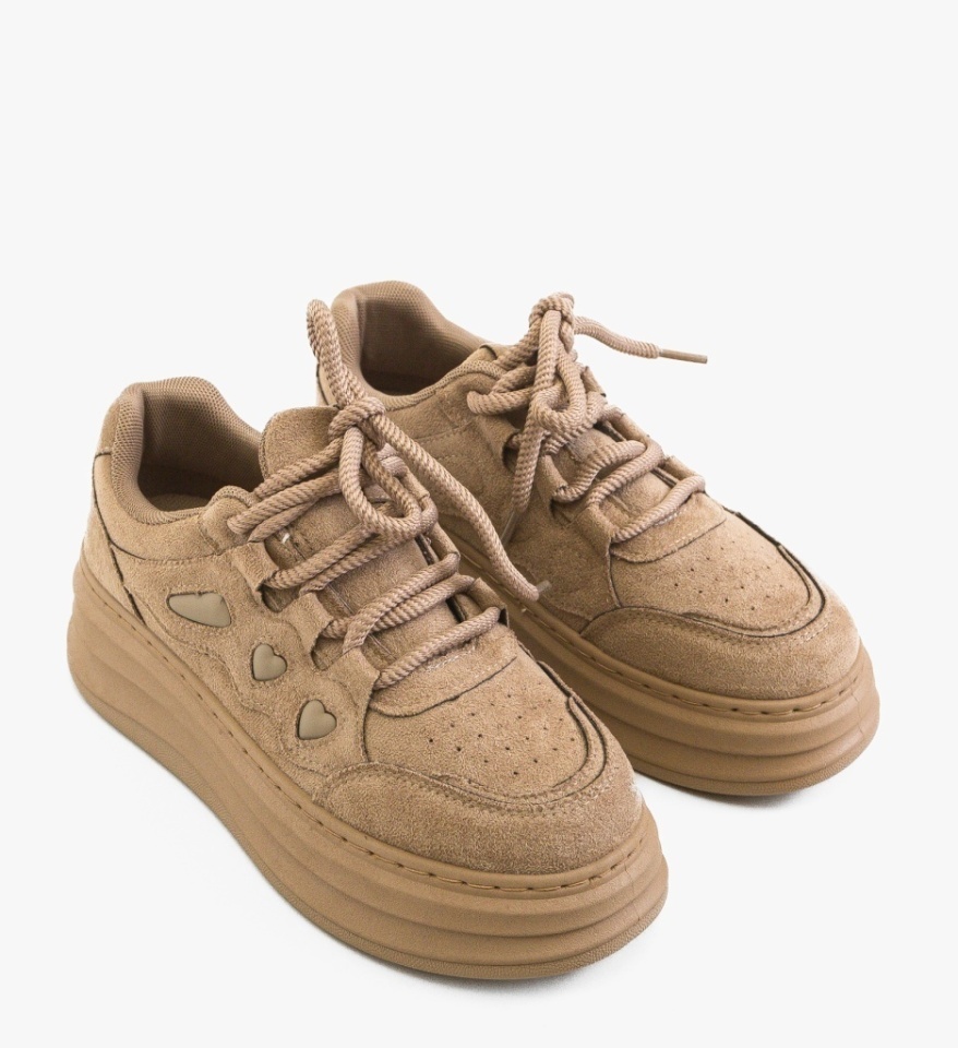 Sneakers dama Fobrey Khaki - Img 3