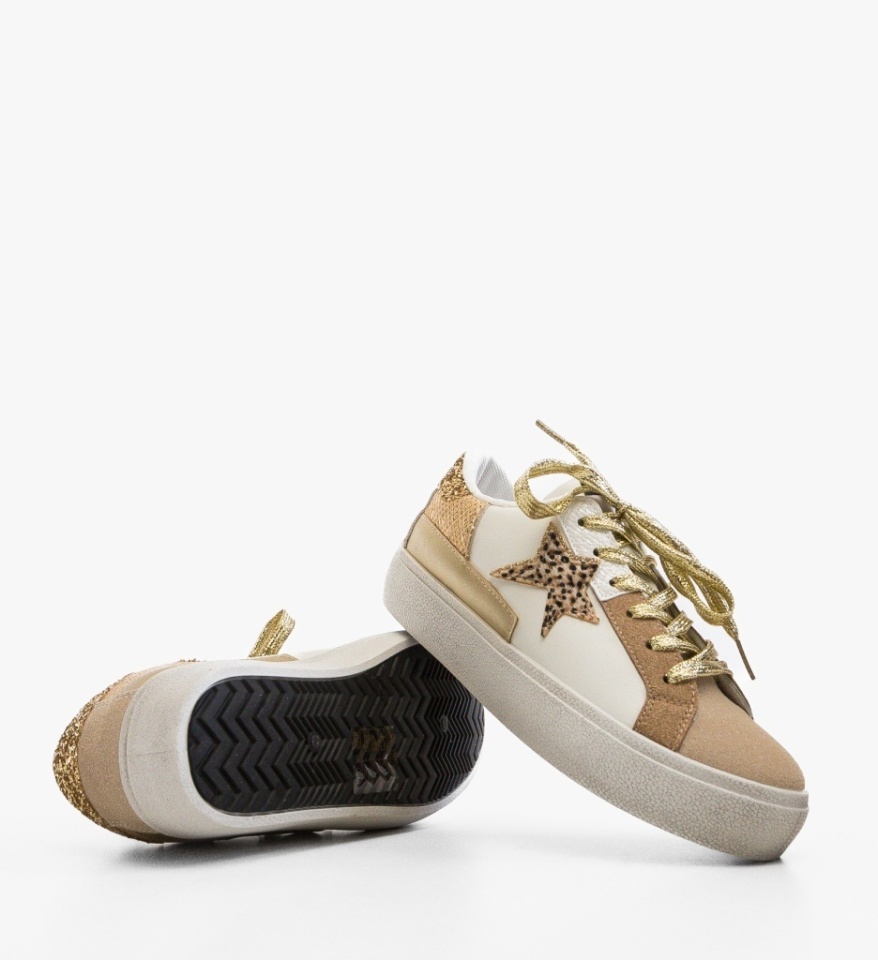 Sneakers dama Gaba Bej - Img 3