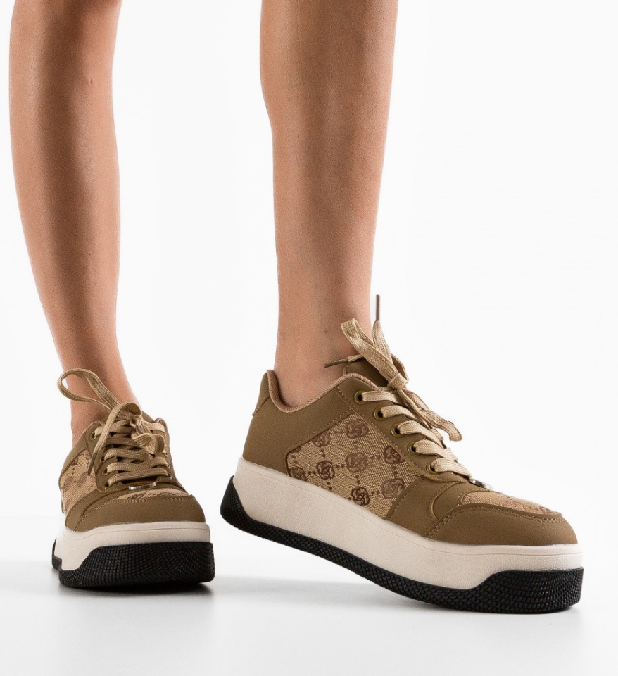 Sneakers dama Guett Khaki - Img 6