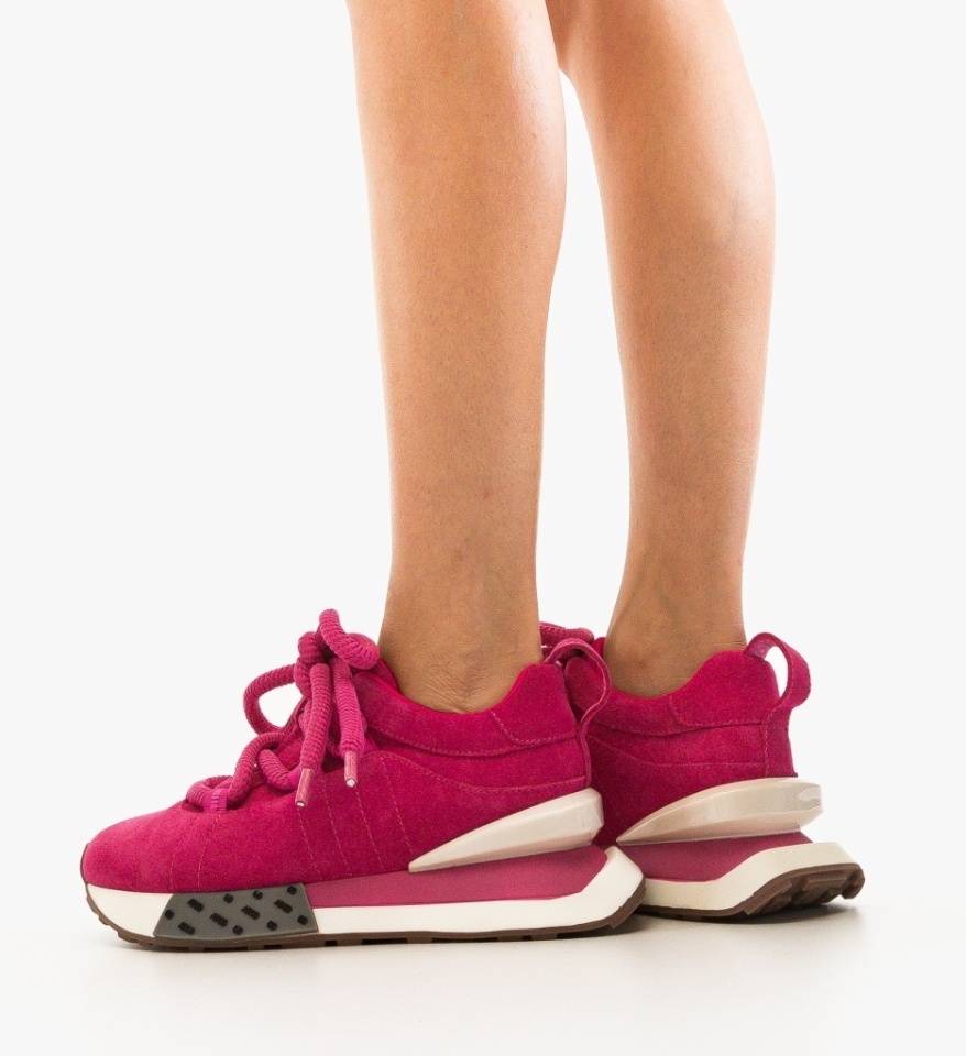 Sneakers dama Merle Fuchsia - Img 4