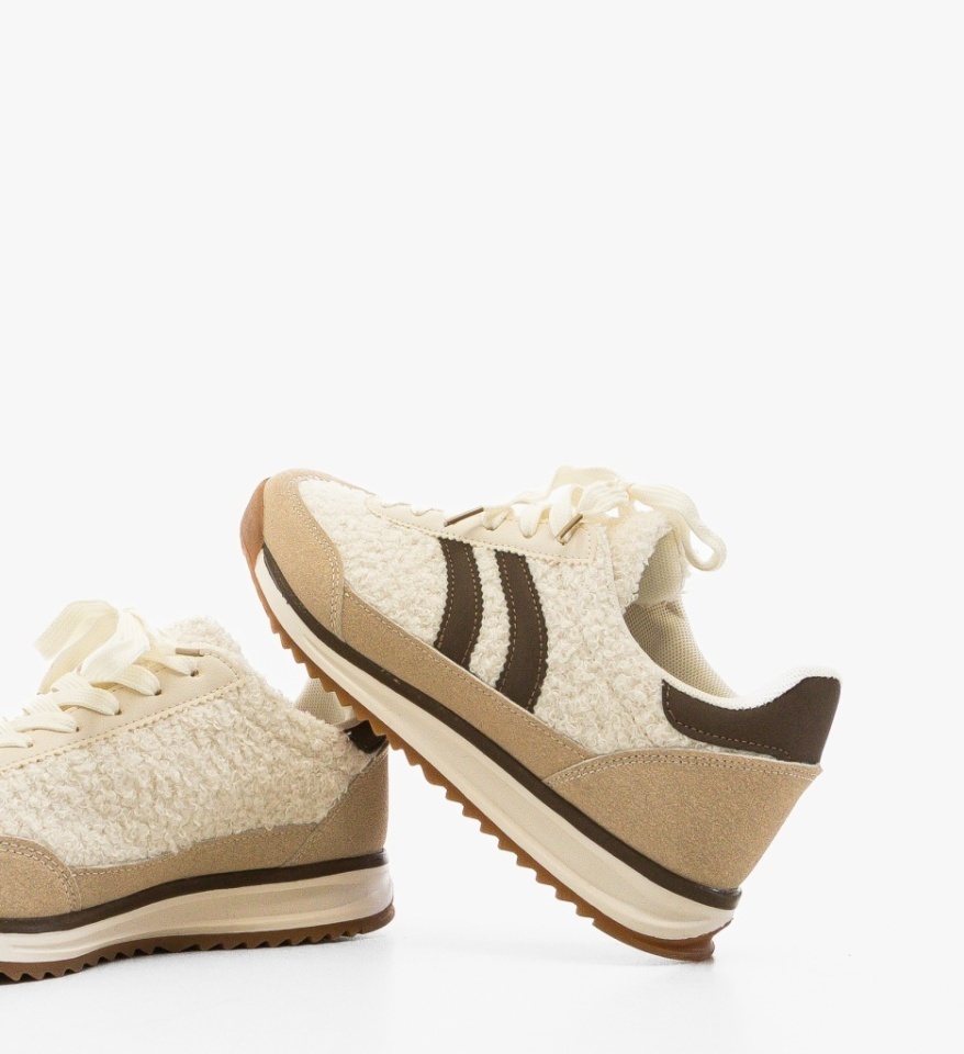 Sneakers dama Namir Bej - Img 4