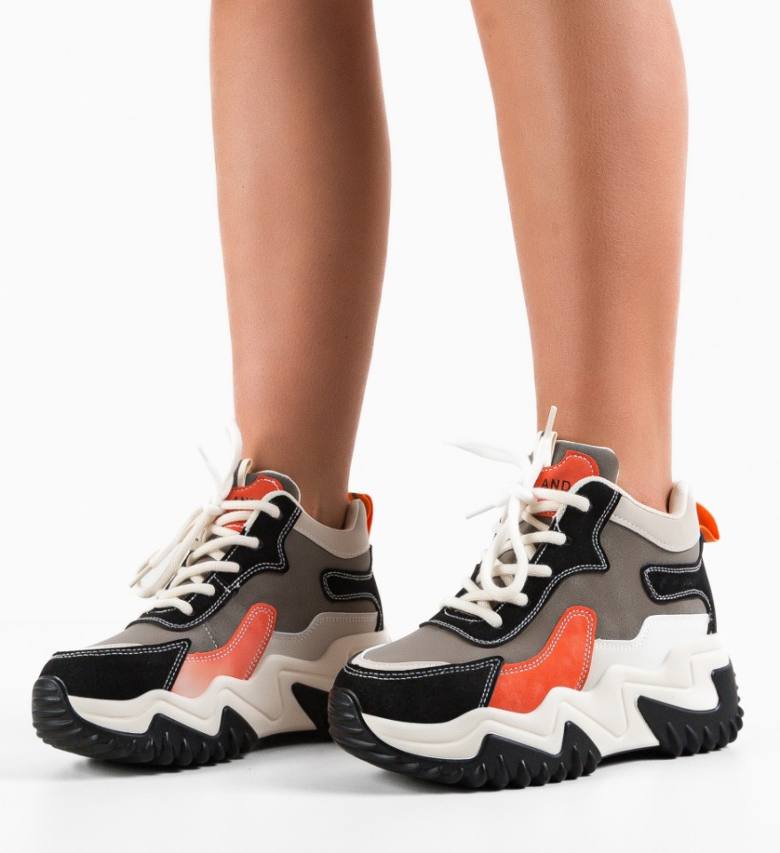 Sneakers dama Orangyna Gri - Img 5
