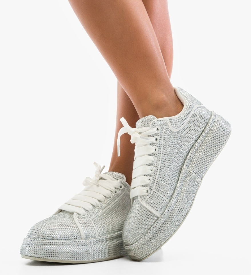 Sneakers dama Otrus Argintii - Img 6