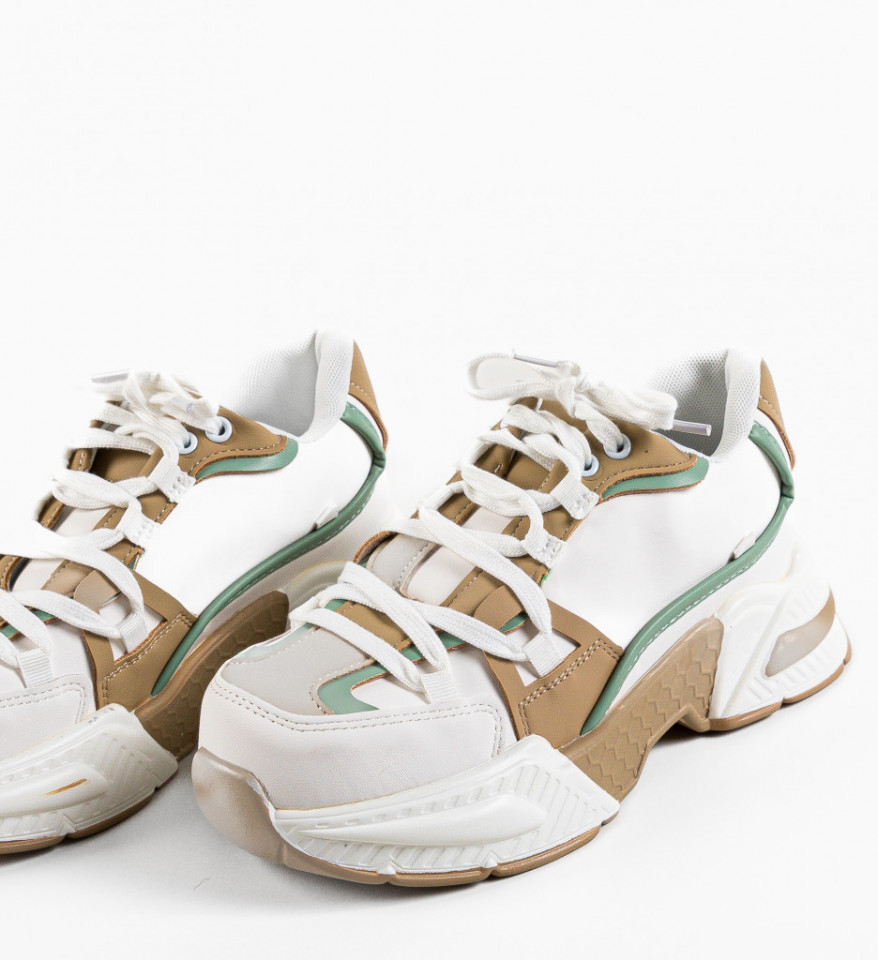 Sneakers dama Samir Khaki - Img 2