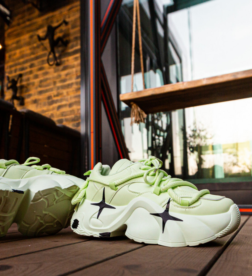 Sneakers dama Staruye Verzi - Img 3