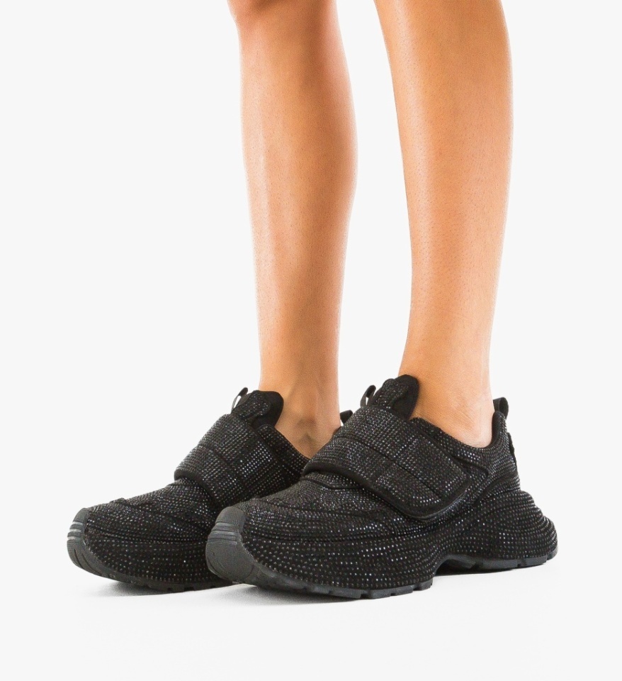 Sneakers dama Tanba Negre - Img 3