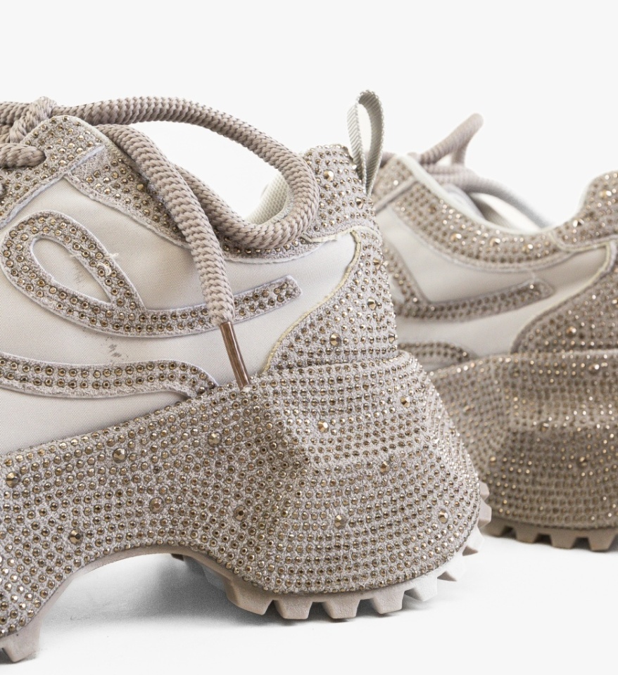 Sneakers dama Teea Gri - Img 2