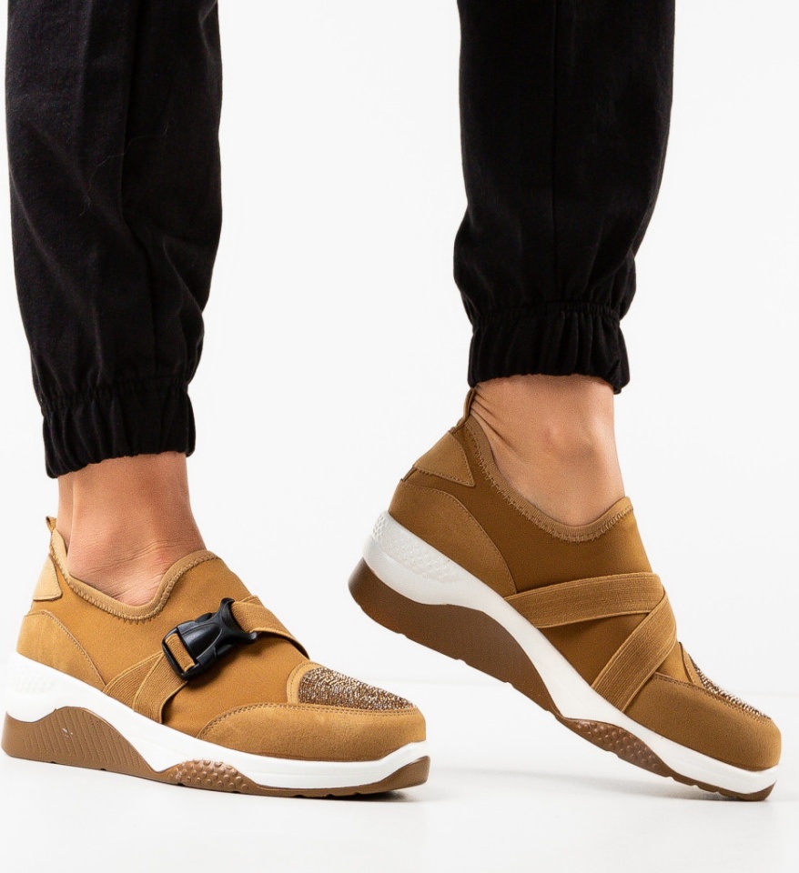 Sneakers dama Tensive Khaki - Img 6