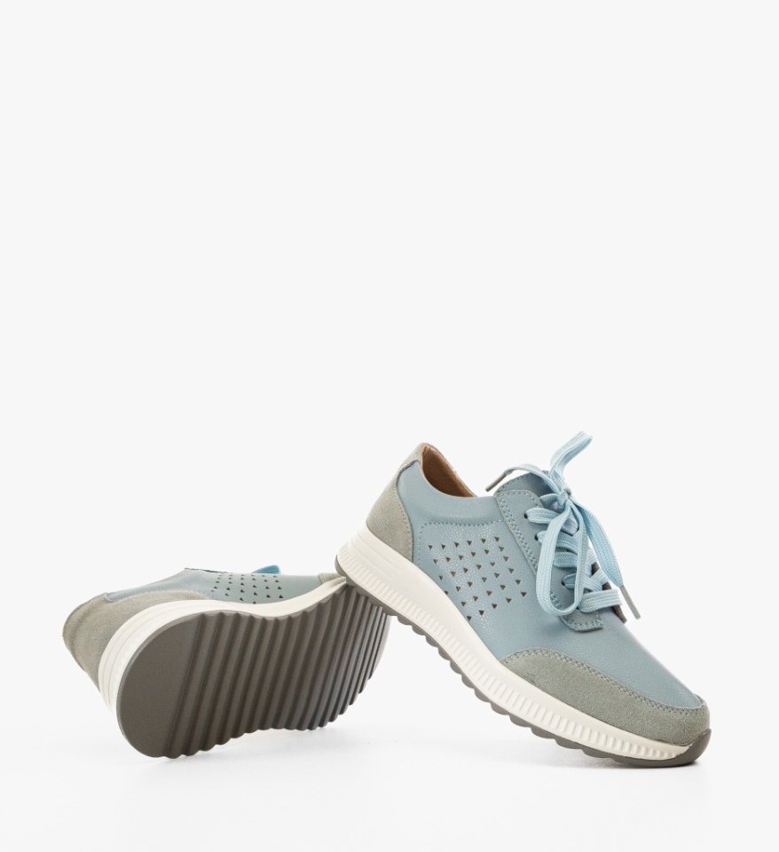 Sneakers dama Trybary Albastri - Img 3