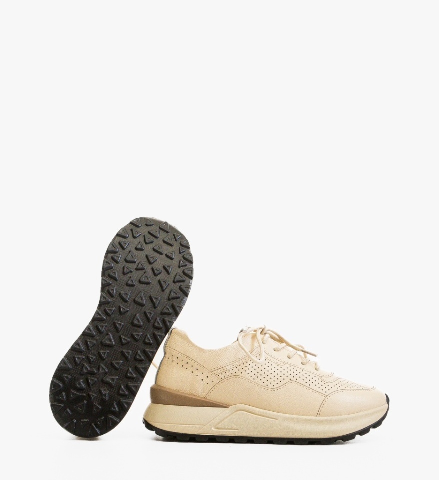 Sneakers dama Tuyaa Bej - Img 1