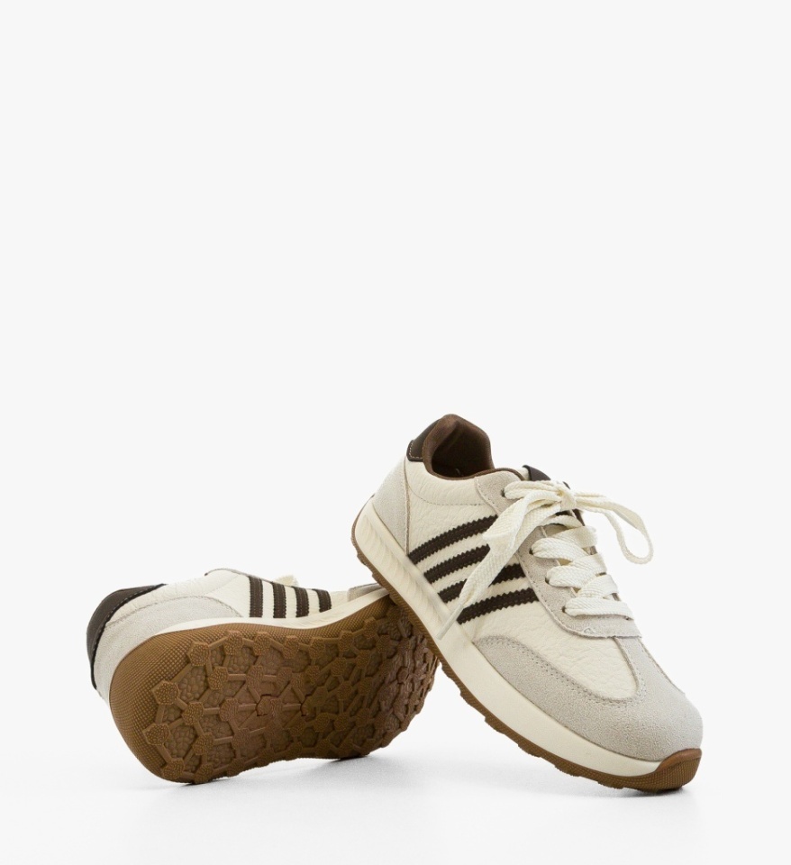 Sneakers dama Uffy Bej 2 - Img 3