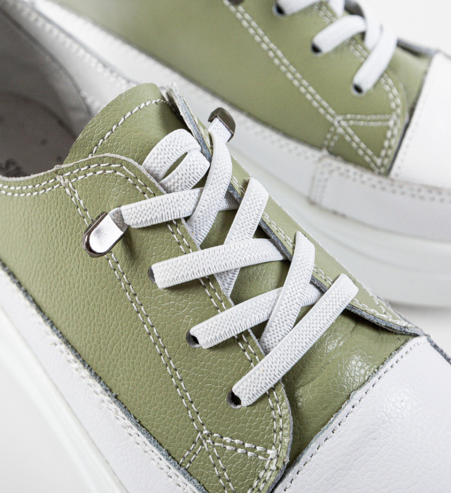 Sneakers dama Versec Verzi - Img 4
