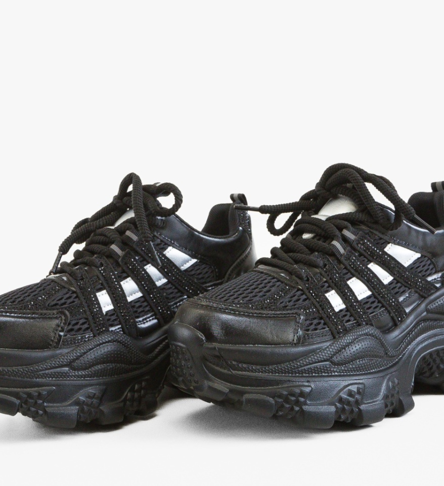 Sneakers dama Zerra Negri - Img 3