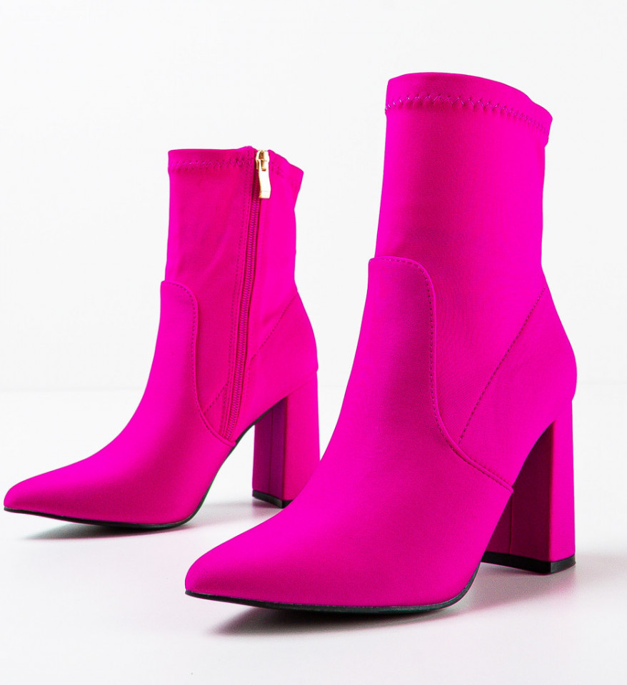 Botine Cash Fuchsia - Img 8