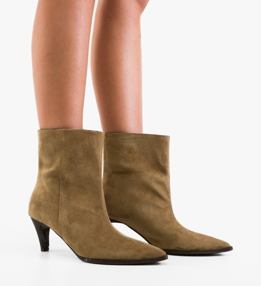 Botine dama Abble Bej - Img 5