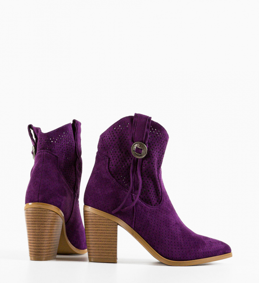Botine dama Atterbe Mov - Img 2