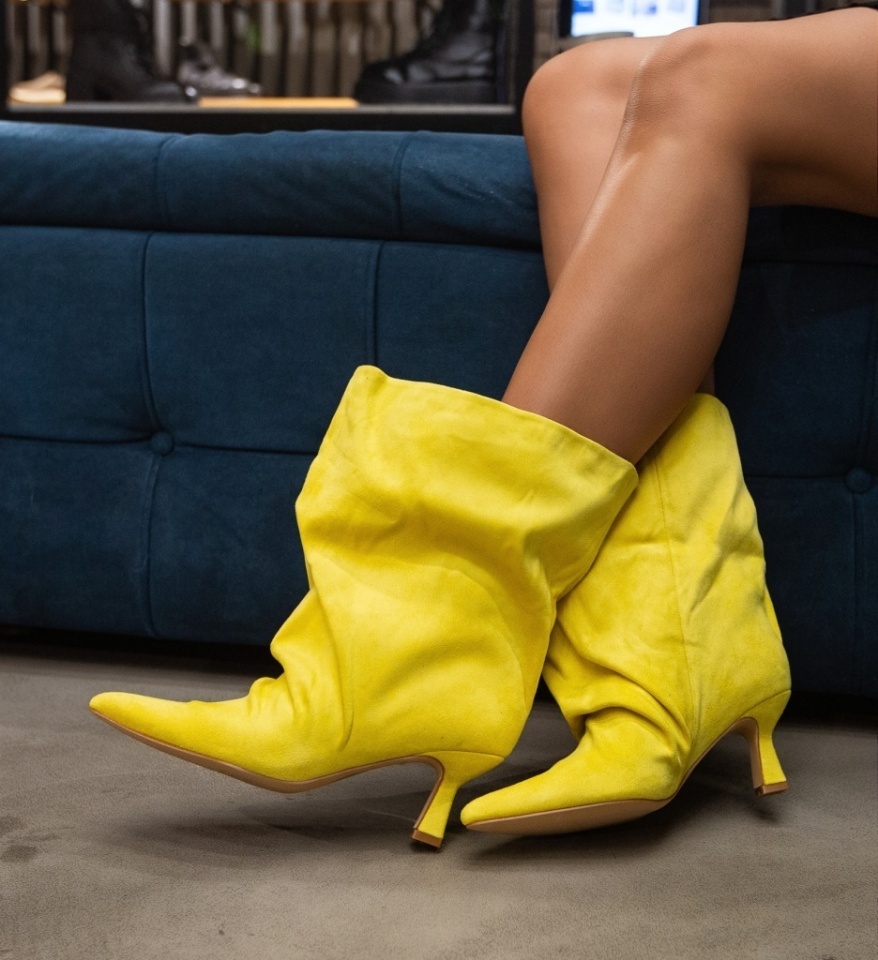 Botine dama Byson Galbene - Img 4
