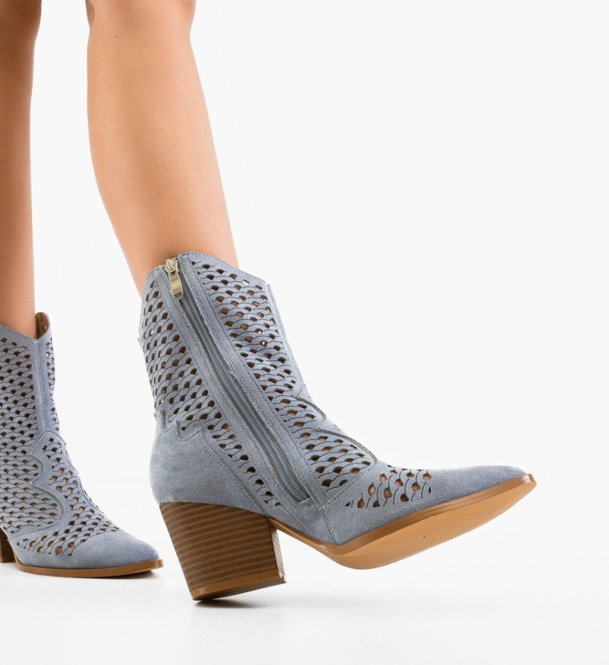 Botine dama Cameron Albastre - Img 5