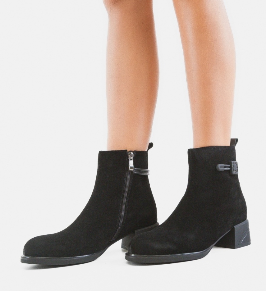 Botine dama Damian Negre 2 - Img 5