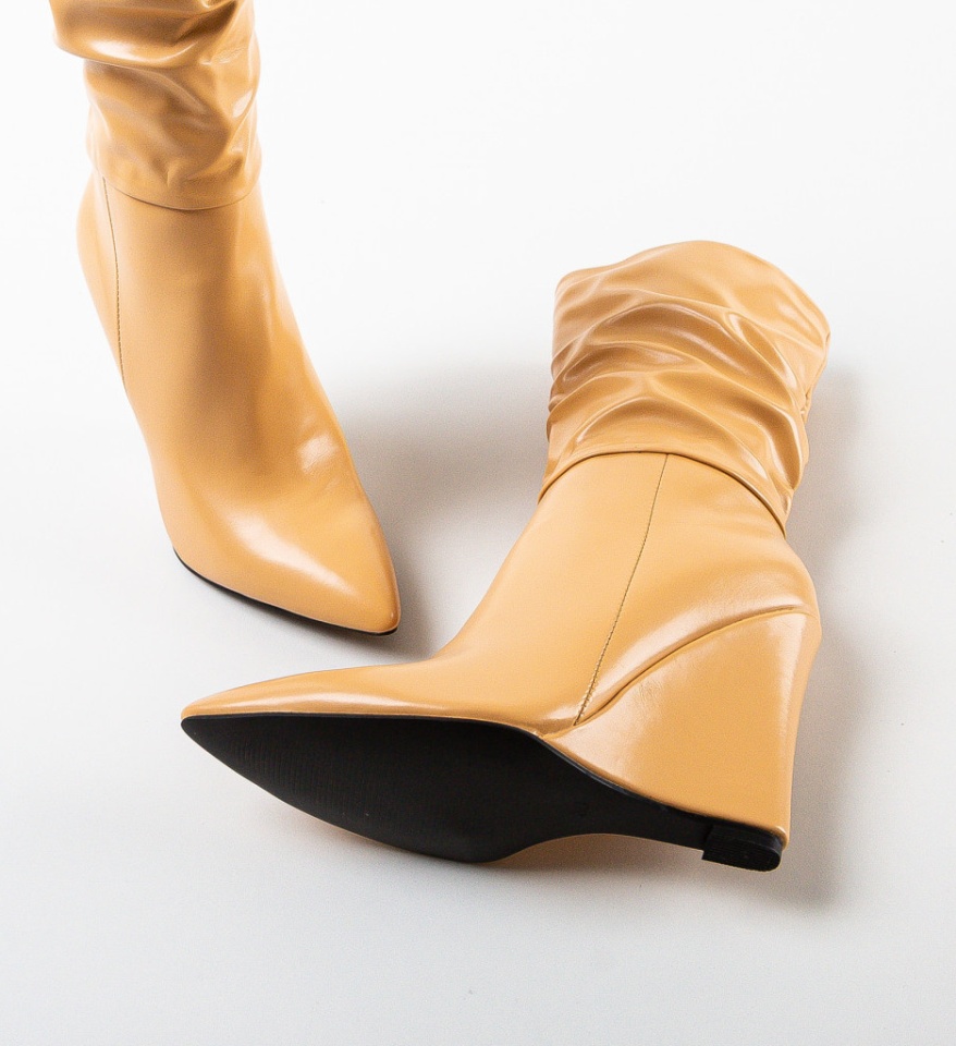 Botine dama Freeman Bej - Img 10