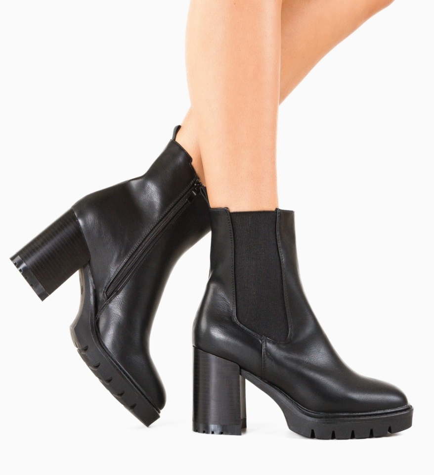 Botine dama Gideon Negre 2 - Img 7