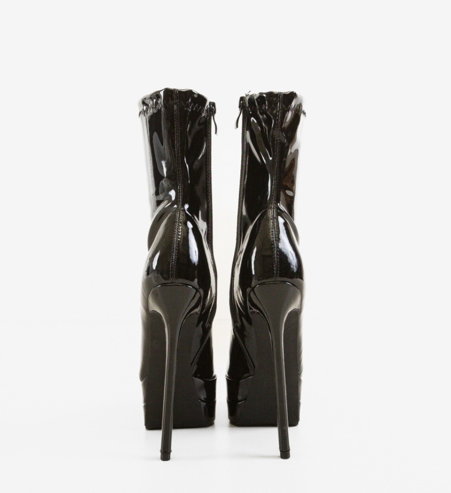 Botine dama Kazmire Negre 2 - Img 2