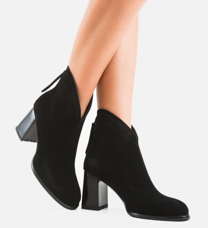 Botine dama Larry Negre - Img 5