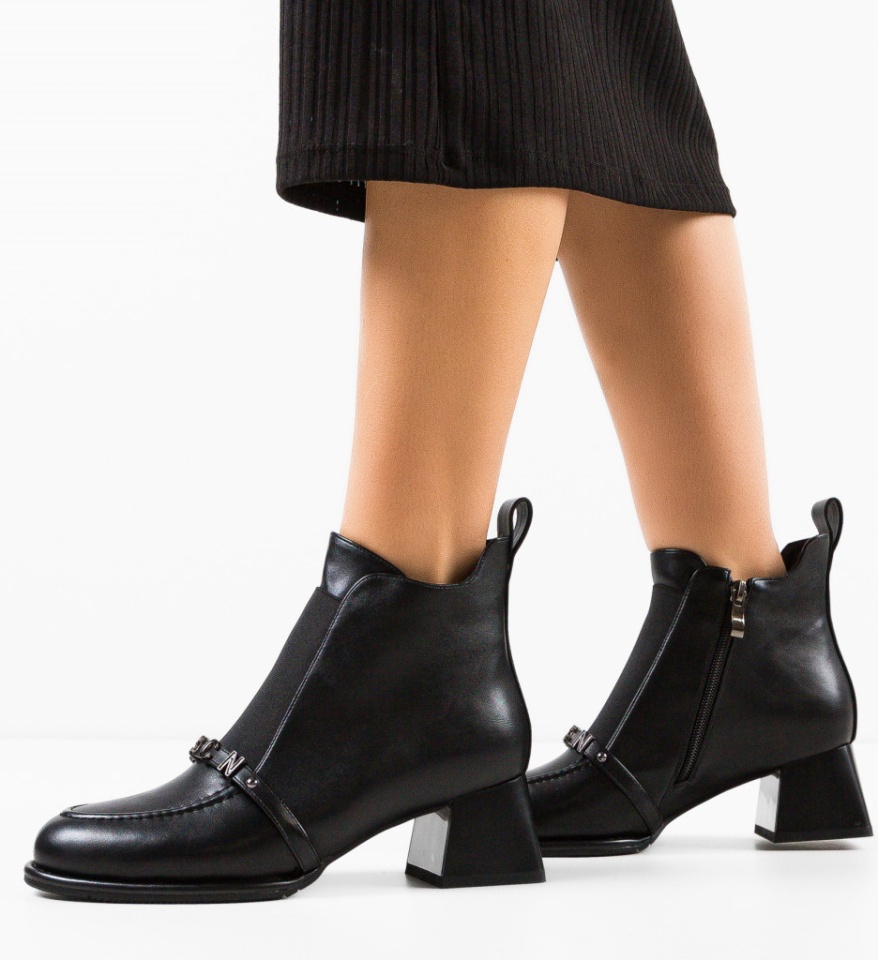 Botine dama Myouy Negre - Img 8