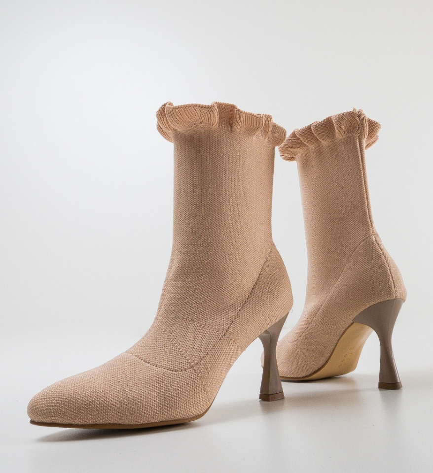 Botine Serete Bej - Img 12