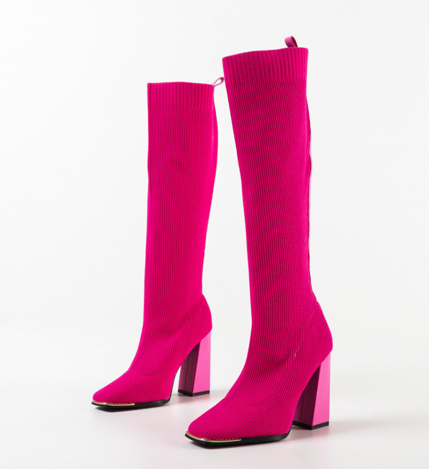Cizme dama Joely Fuchsia - Img 10