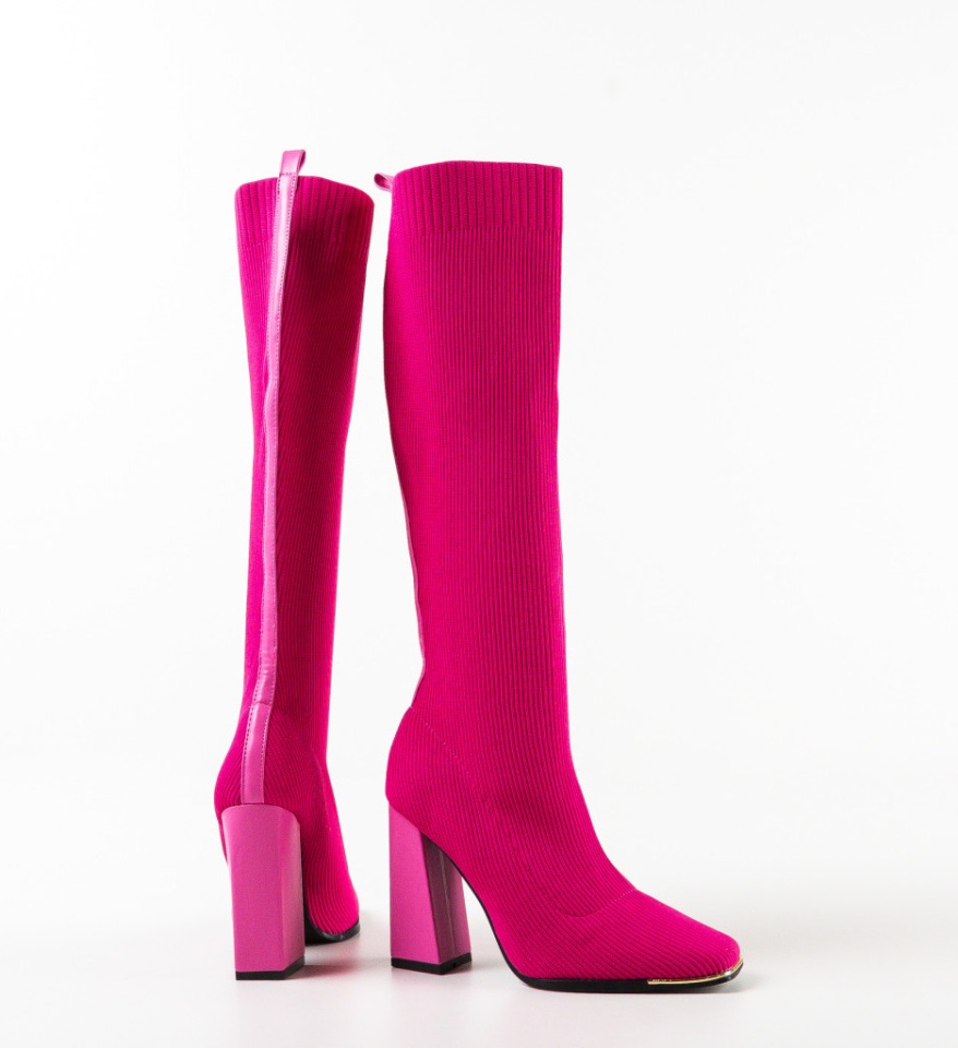 Cizme dama Joely Fuchsia - Img 3
