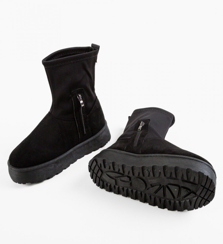 Cizme tip Ug Blazia Negre - Img 2