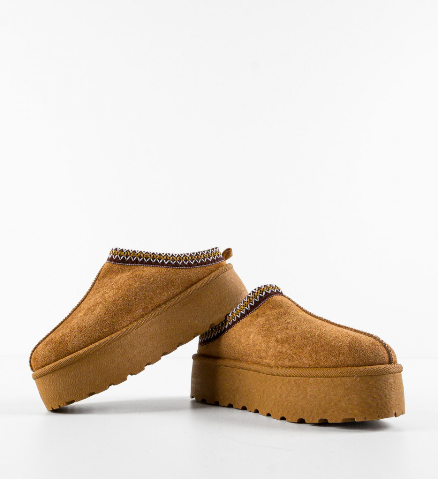 Cizme tip Ug Hamzaro Camel - Img 3