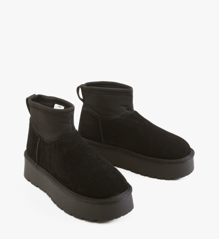 Cizme tip Ug Parfect Negre - Img 4