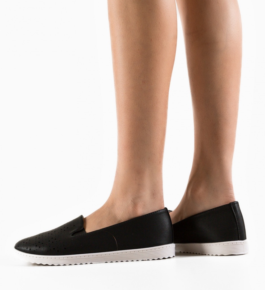 Espadrile Casual Frark Negri - Img 4