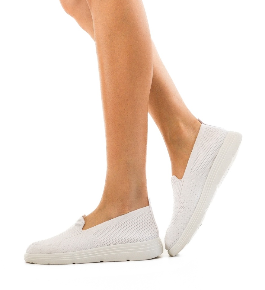 Espadrile dama Thato Albe - Img 4